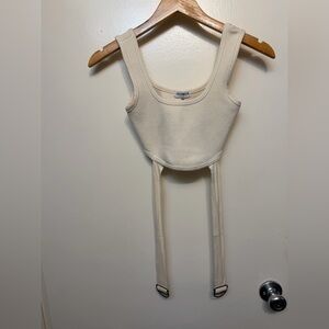 Fashion Nova Cream Crop Top